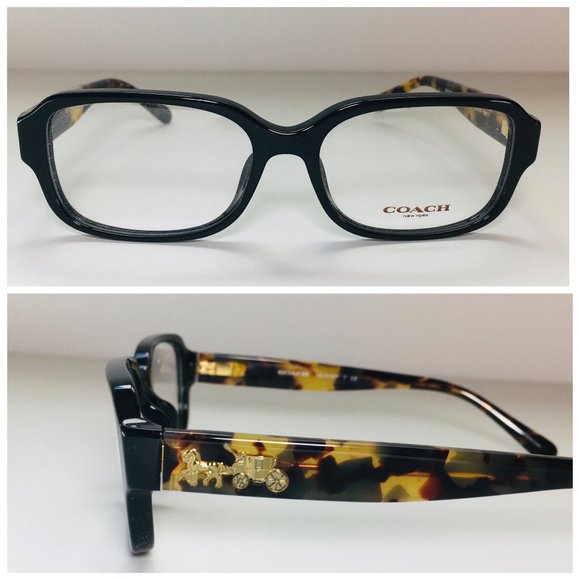 Coach Accessories - Coach Rectangle Black Tortoise Eyeglasses NWOT
